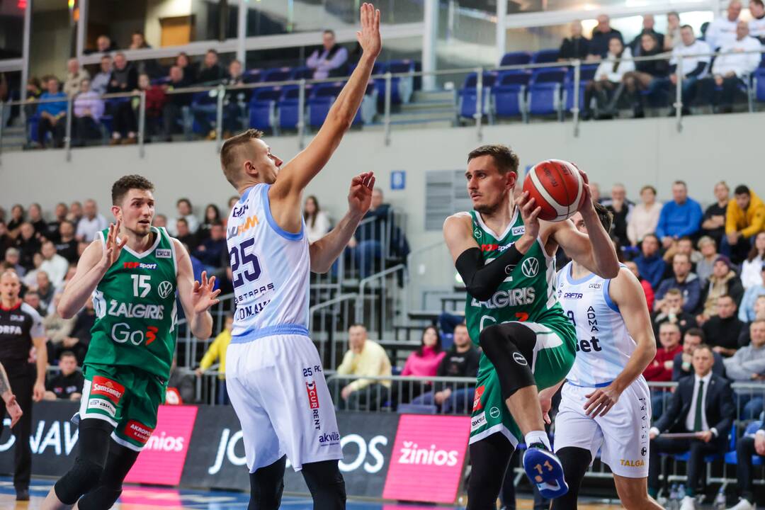 LKL lyderių mūšis: „CBet“ – „Žalgiris“