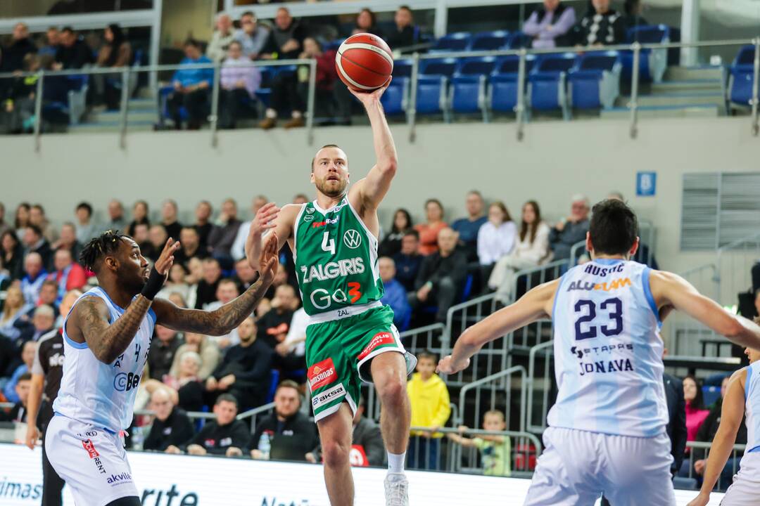 LKL lyderių mūšis: „CBet“ – „Žalgiris“