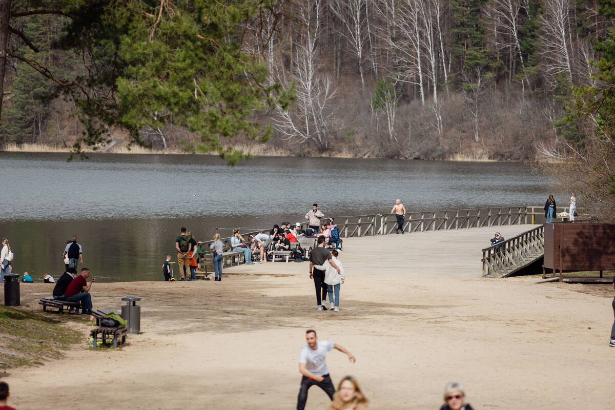 Pirmoji šv. Velykų diena Vilniuje