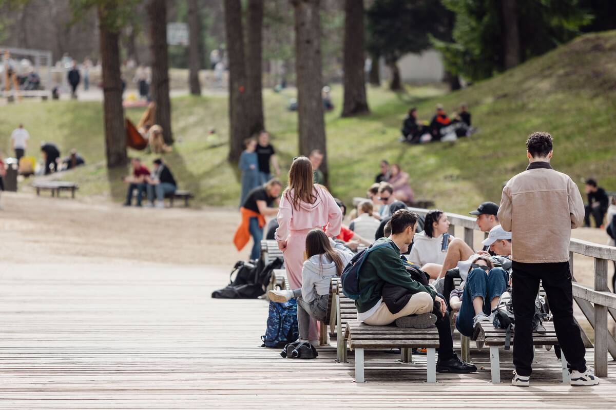 Pirmoji šv. Velykų diena Vilniuje