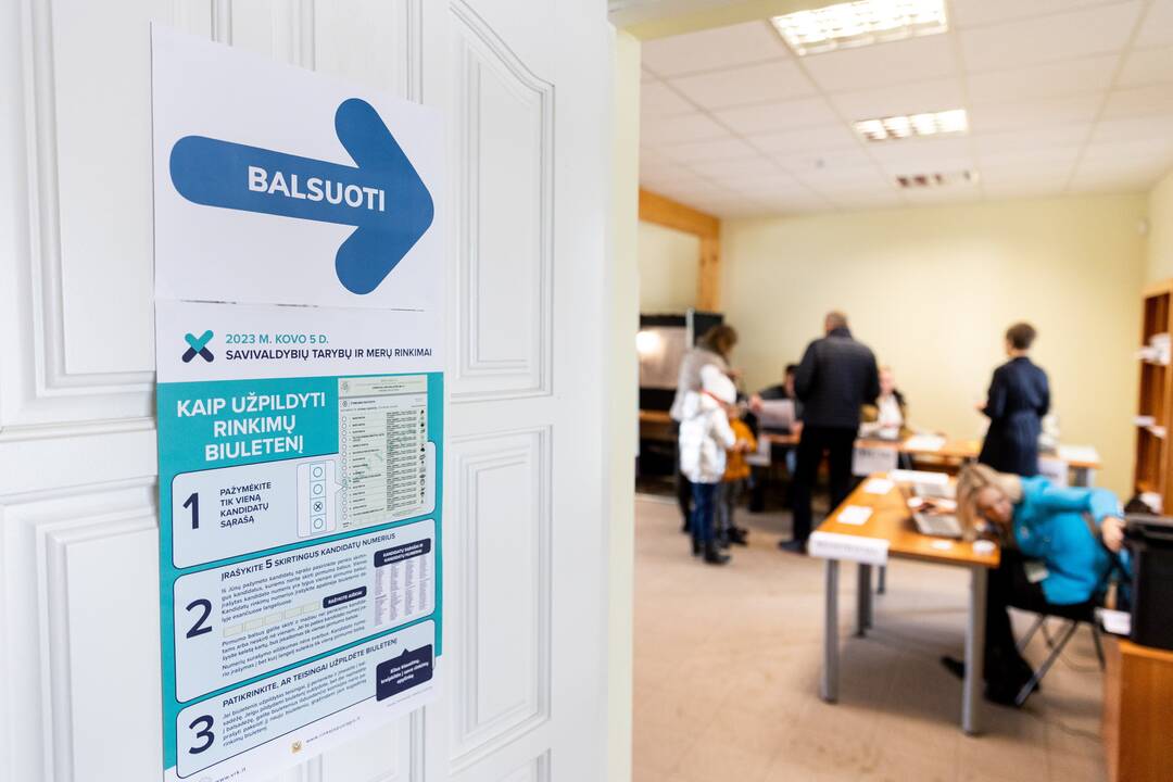 Panevėžio mero rinkimų antrajame ture dalyvavo 24,73 proc. rinkėjų, Joniškio – 34,76 proc.