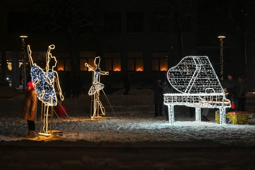 Panevėžio Kalėdų eglės įžiebimas 2023