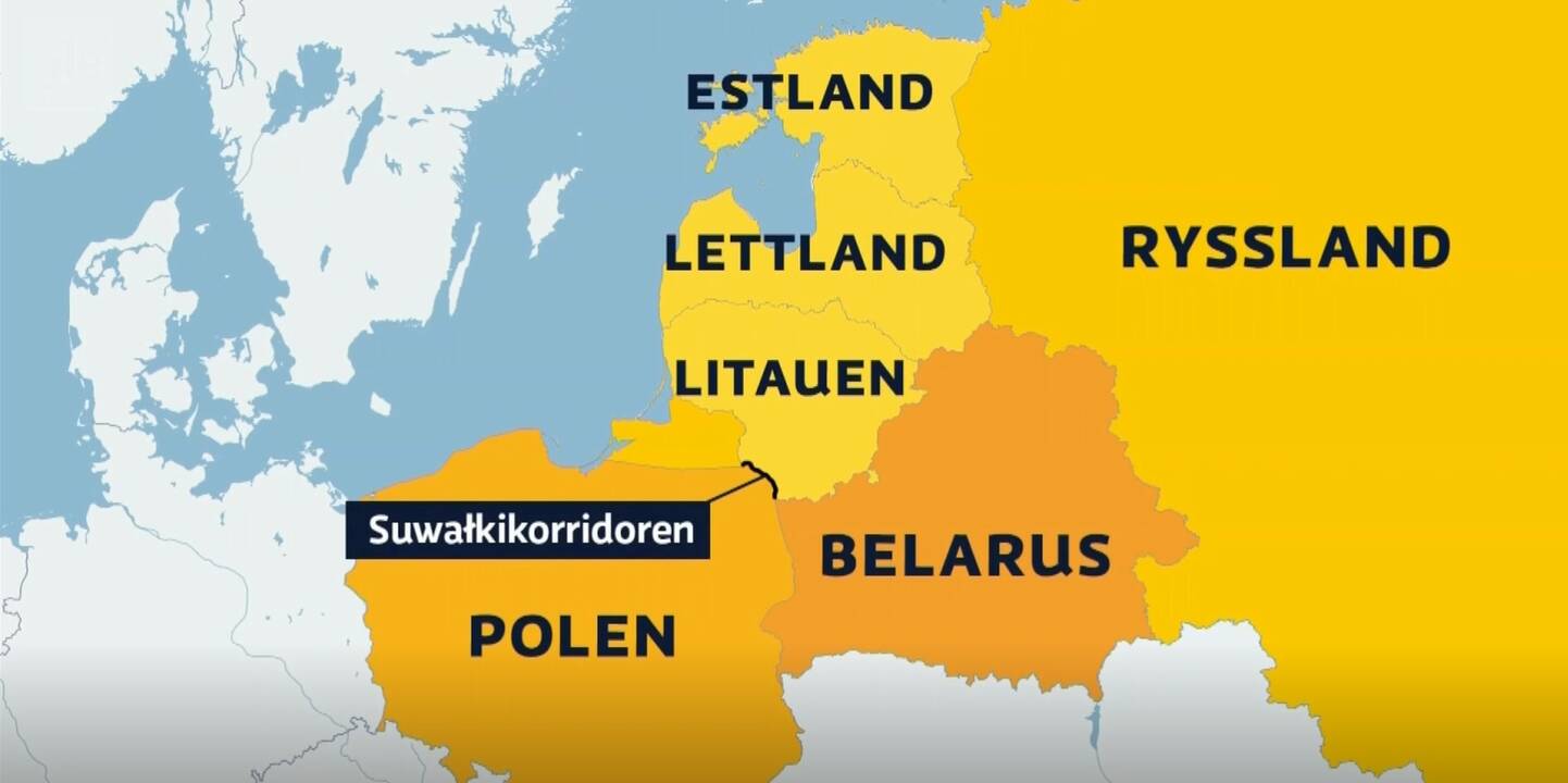 Atkreipė dėmesį į Suvalkų koridorių: jei jį užimtų, Baltijos šalys liktų atkirstos nuo NATO pagalbos
