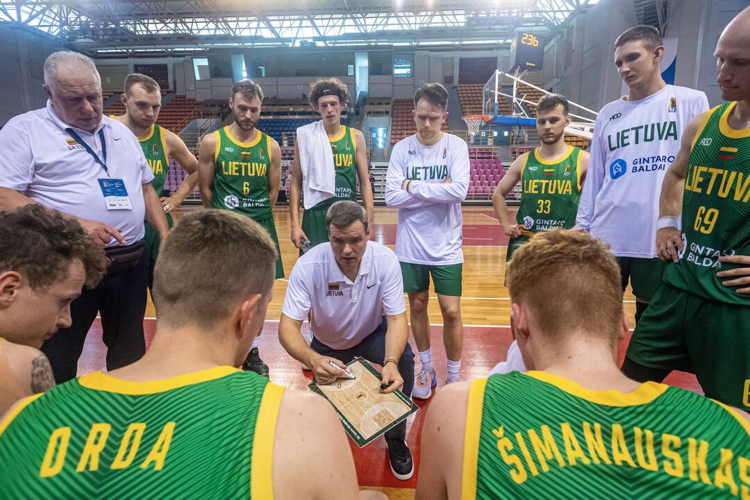 Favoritai: Lietuvos kurčiųjų vyrų krepšinio rinktinė penktą kartą žais pasaulio čempionato finale.