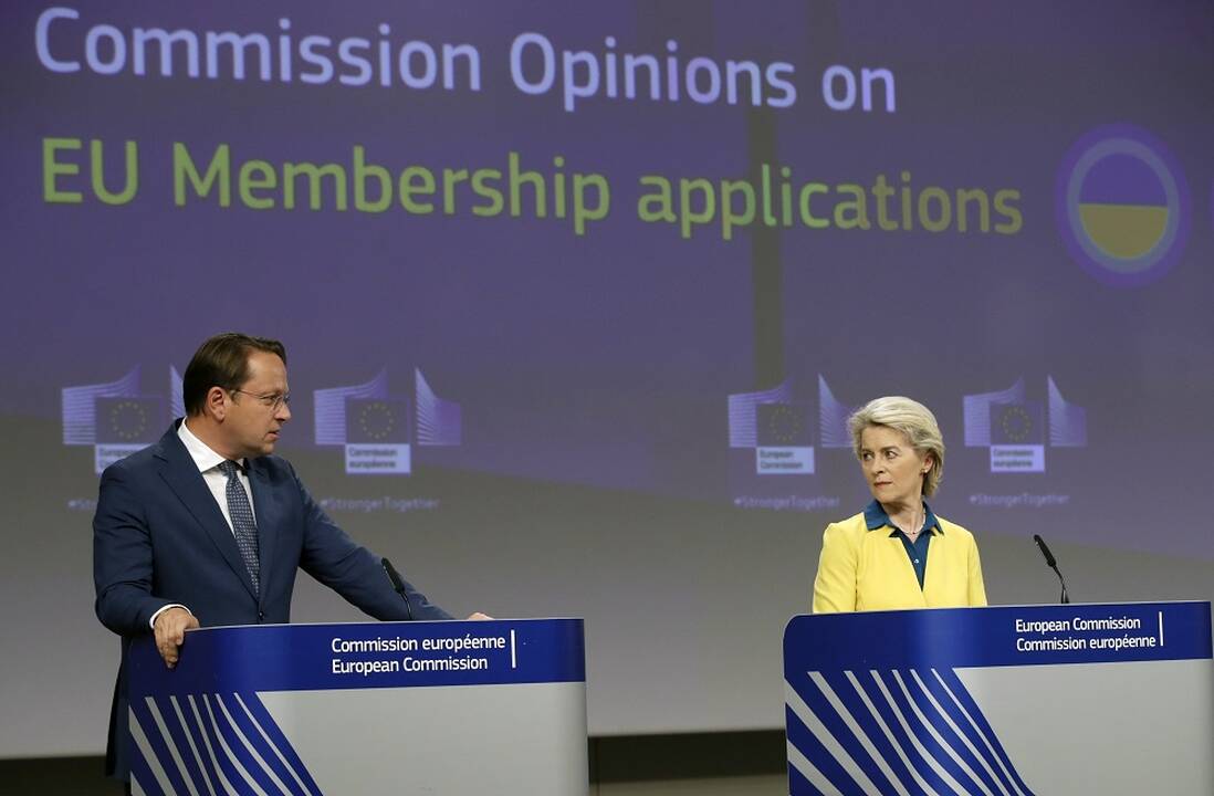 U. von der Leyen: ukrainiečiai pasirengę mirti dėl „europietiškos svajonės“