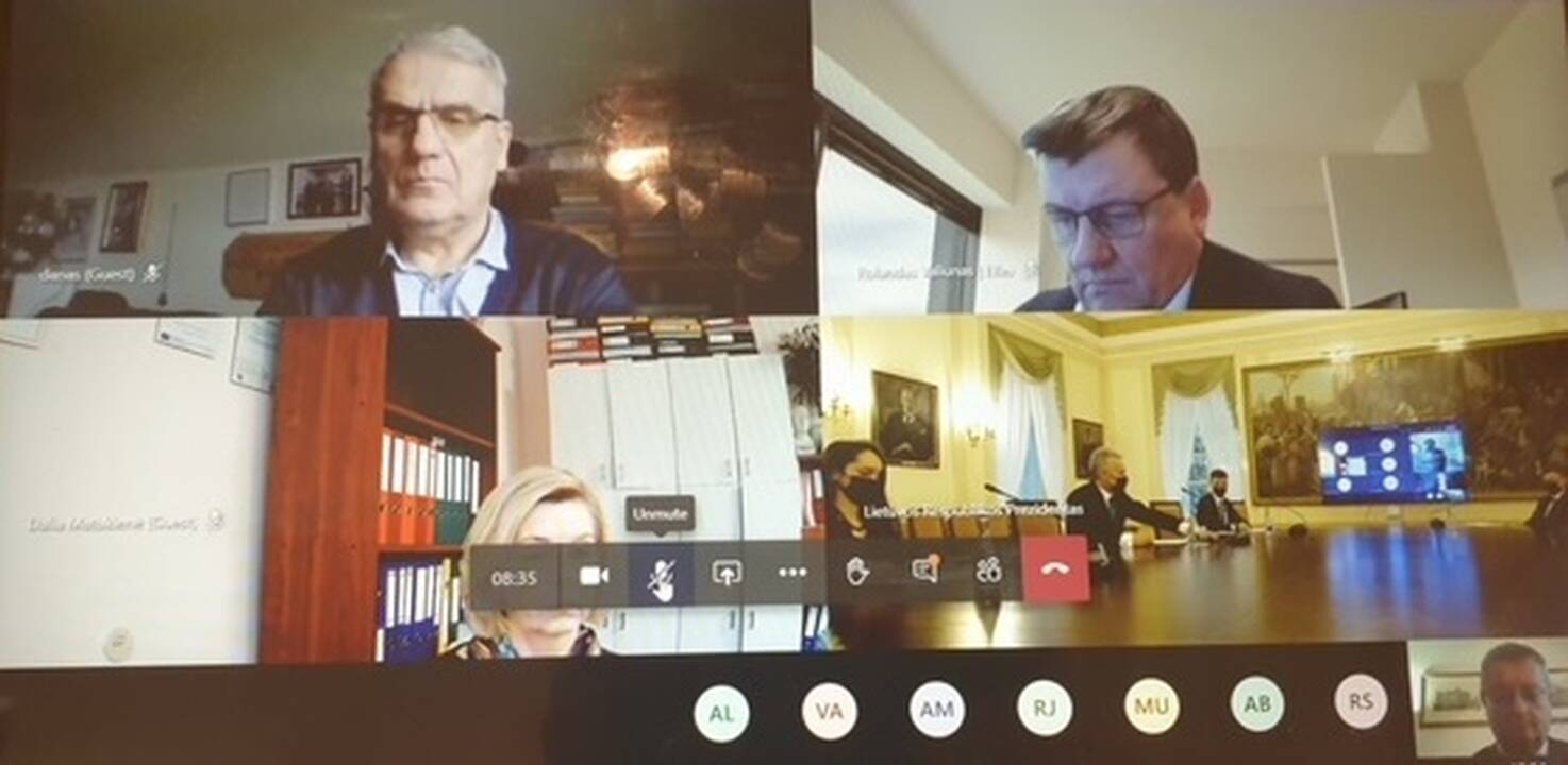 Susitikime su J.E. Lietuvos Respublikos Prezidentu Gitanu Nausėda išsakyti KPPAR narių pasiūlymai