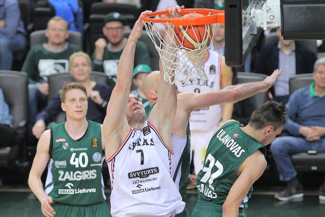 LKL finalas: „Žalgiris“ – „Rytas“ 79:64