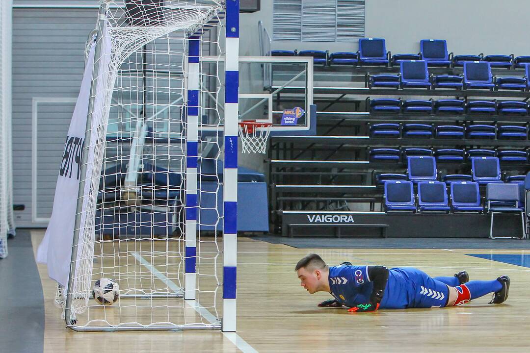 Futsalo A lyga: „Žalgiris“ – „Šiauliai“ 14:2