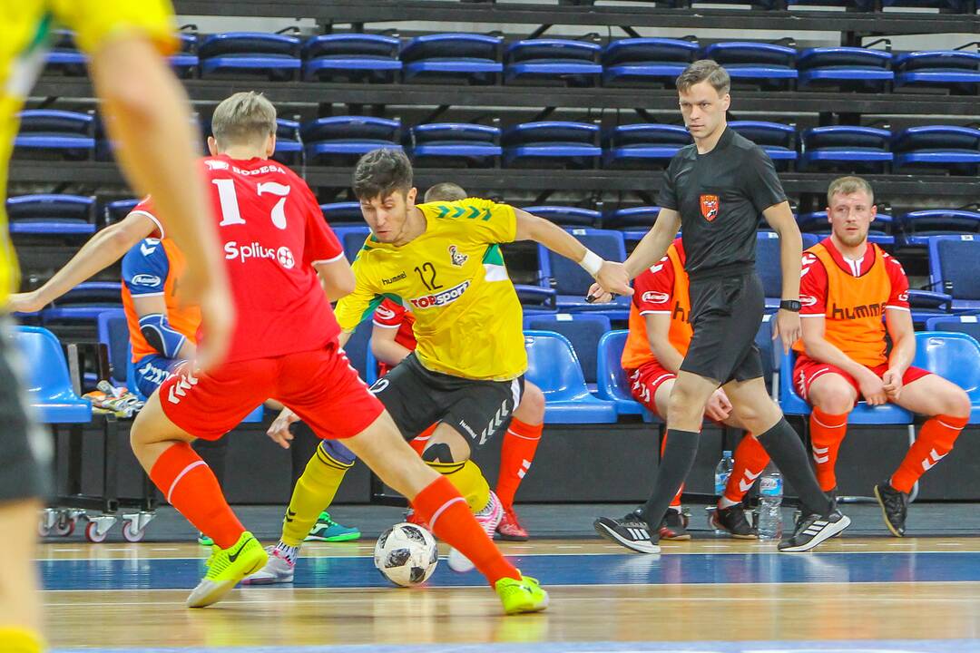 Futsalo A lyga: „Žalgiris“ – „Šiauliai“ 14:2