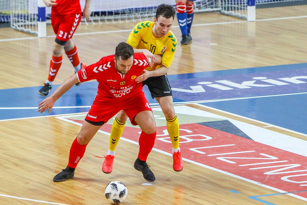 Futsalo A lyga: „Žalgiris“ – „Šiauliai“ 14:2