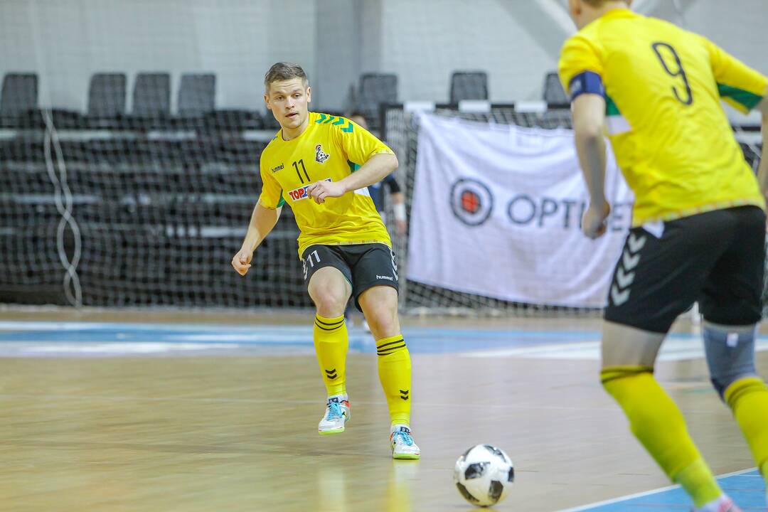 Futsalo taurės pusfinalis: „Žalgiris“ – „Turbotransfers“ 5:1