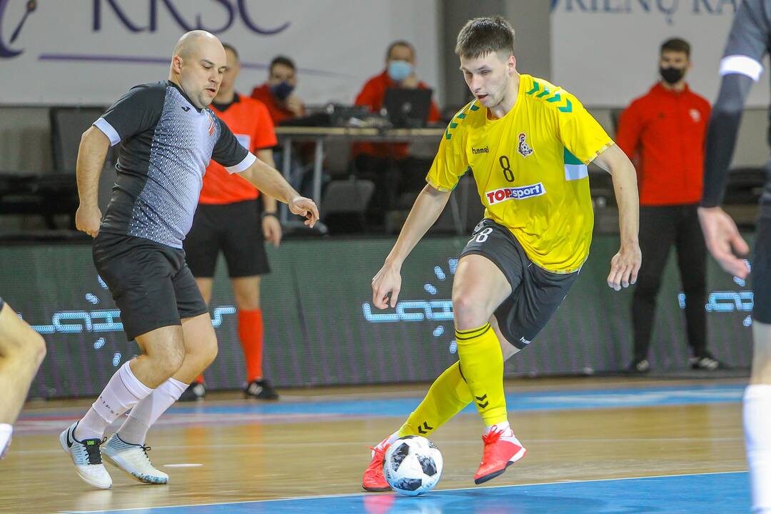 Futsalo taurės pusfinalis: „Žalgiris“ – „Turbotransfers“ 5:1