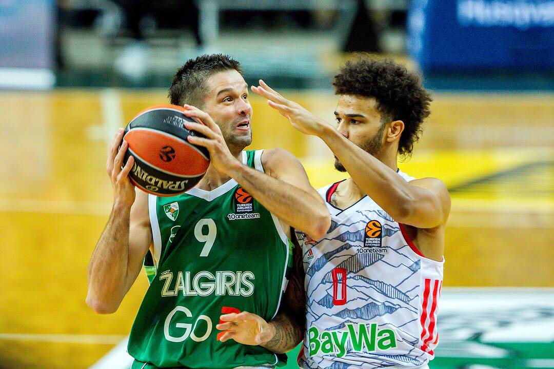 „Žalgiris“ – „Bayern“ 73:75 | Eurolyga
