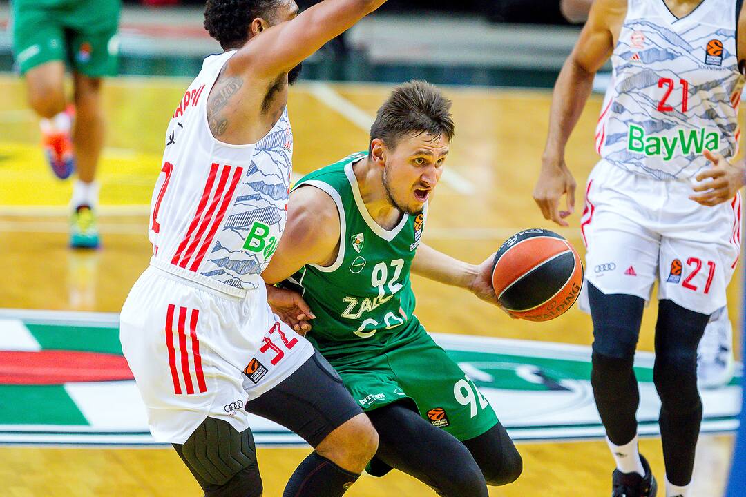 „Žalgiris“ – „Bayern“ 73:75 | Eurolyga