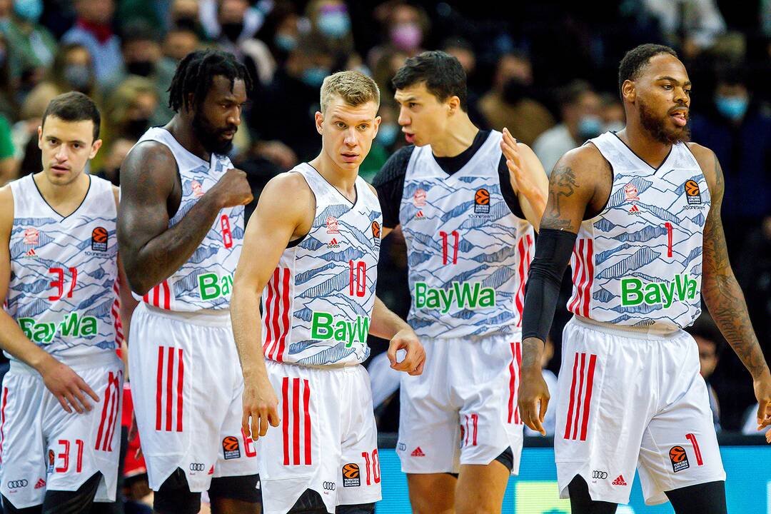 „Žalgiris“ – „Bayern“ 73:75 | Eurolyga
