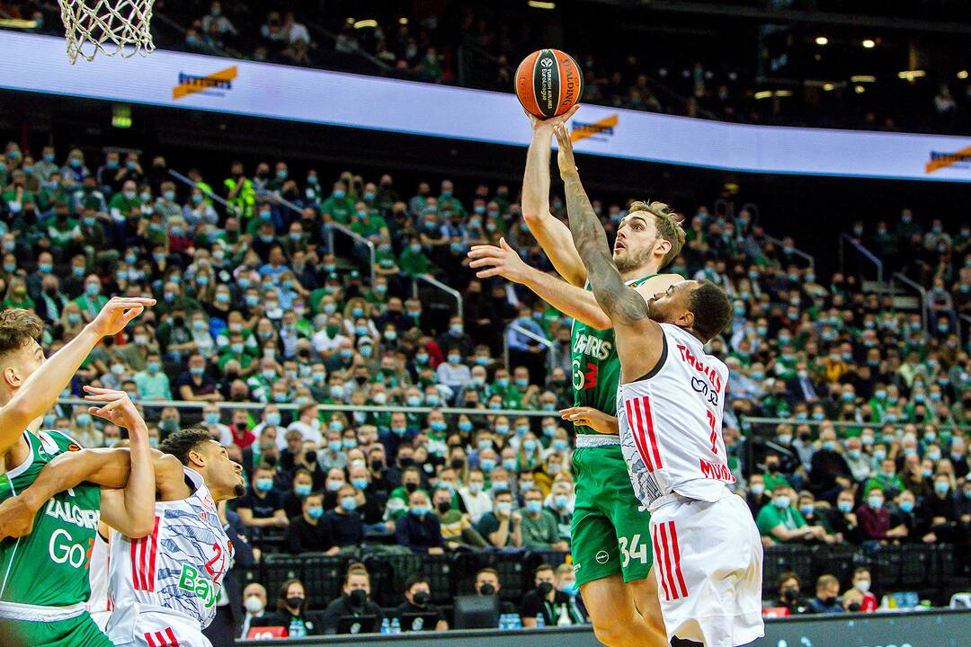 „Žalgiris“ – „Bayern“ 73:75 | Eurolyga