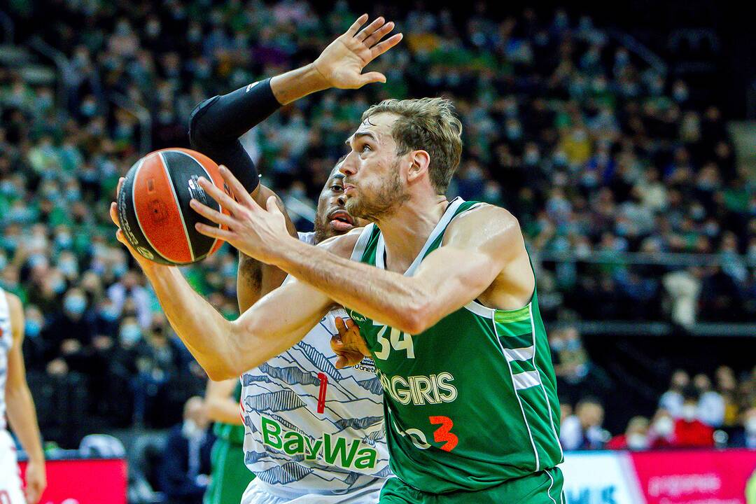 „Žalgiris“ – „Bayern“ 73:75 | Eurolyga