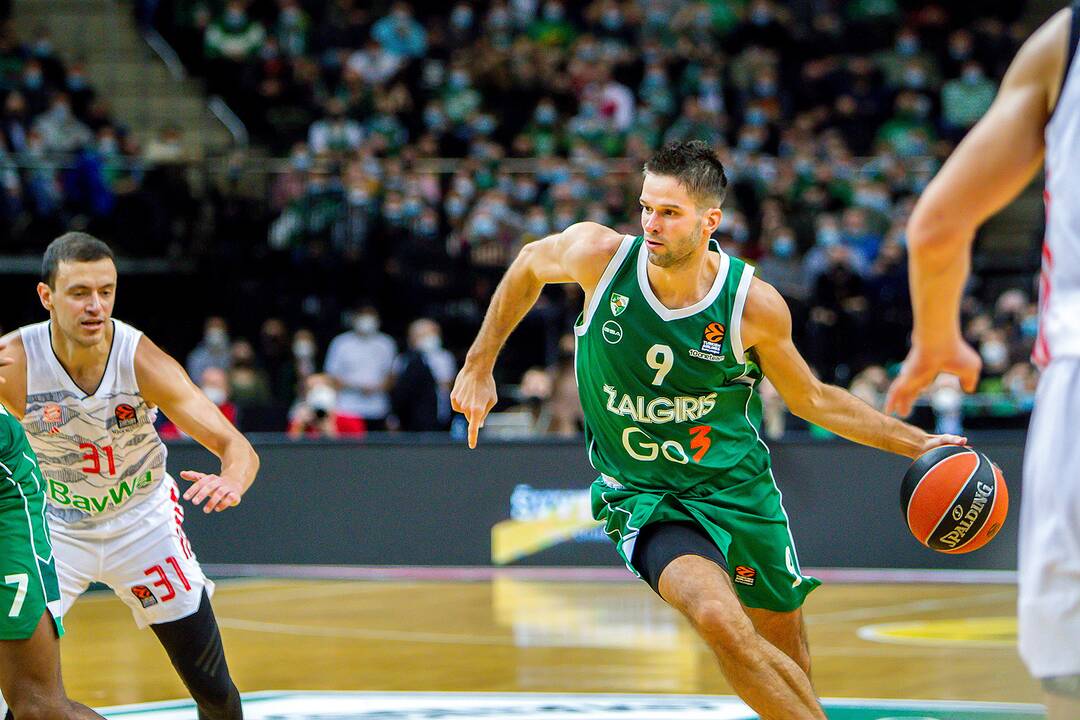 „Žalgiris“ – „Bayern“ 73:75 | Eurolyga