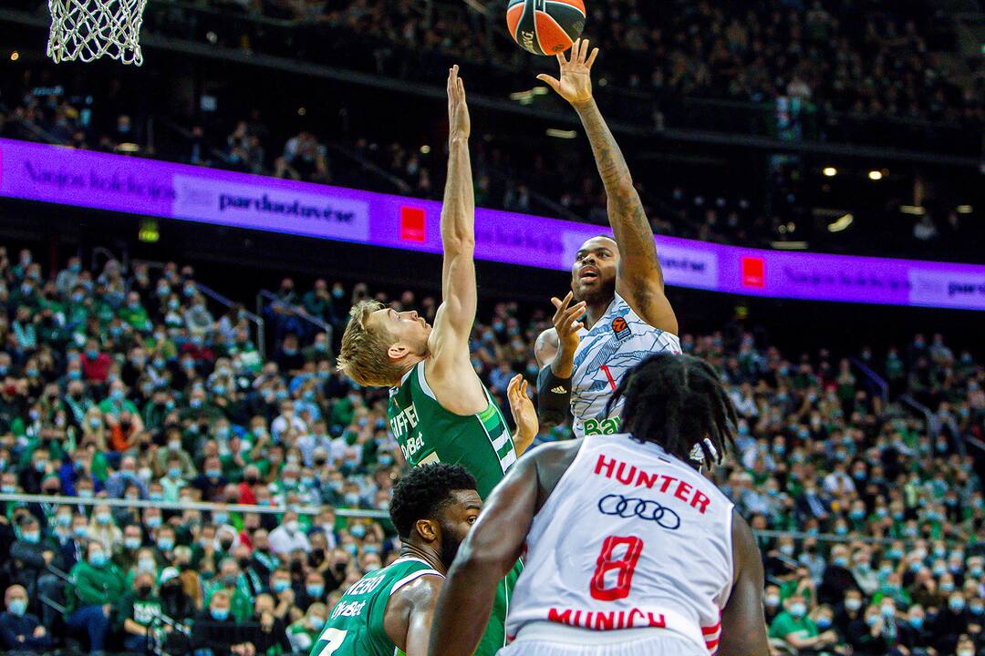 „Žalgiris“ – „Bayern“ 73:75 | Eurolyga