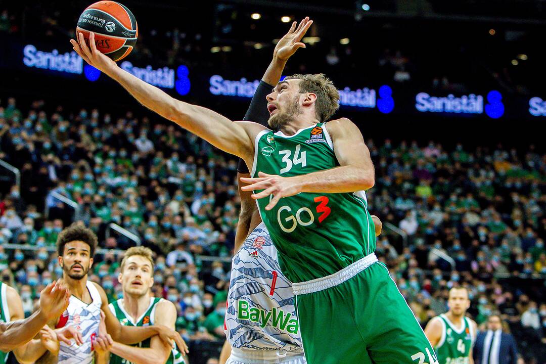 „Žalgiris“ – „Bayern“ 73:75 | Eurolyga