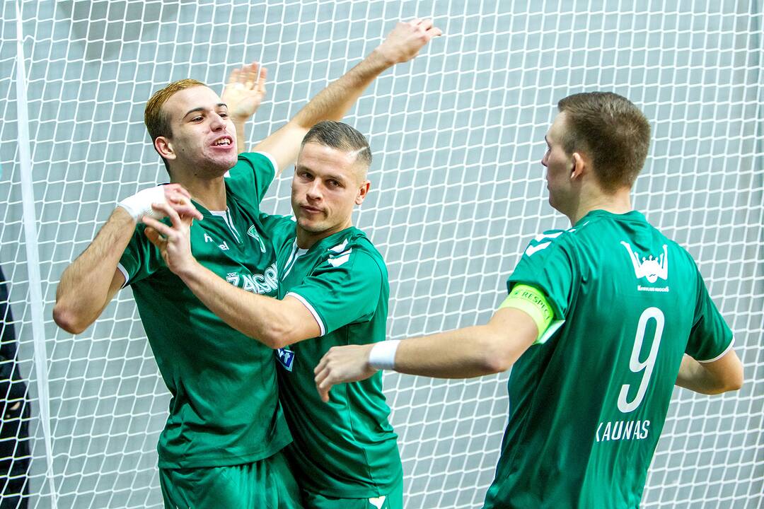 „Vikingai“ – „Kauno Žalgiris“ 2:5 | Lietuvos futsalo A lyga
