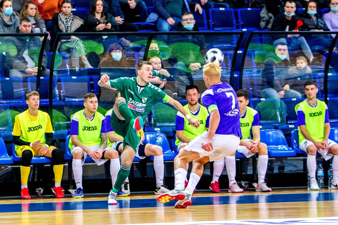 „Vikingai“ – „Kauno Žalgiris“ 2:5 | Lietuvos futsalo A lyga
