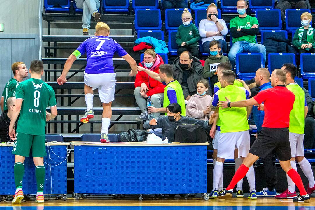 „Vikingai“ – „Kauno Žalgiris“ 2:5 | Lietuvos futsalo A lyga