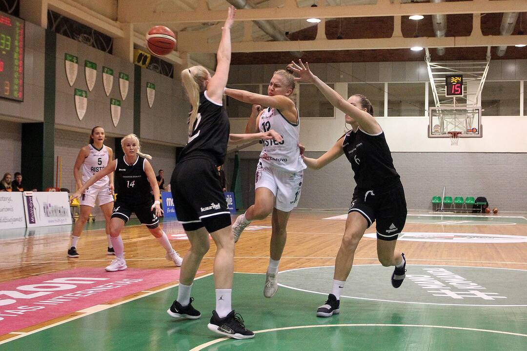 Moterų lyga: „Aistės-LSMU“ – „Tallinna Ulikool“ 75:63