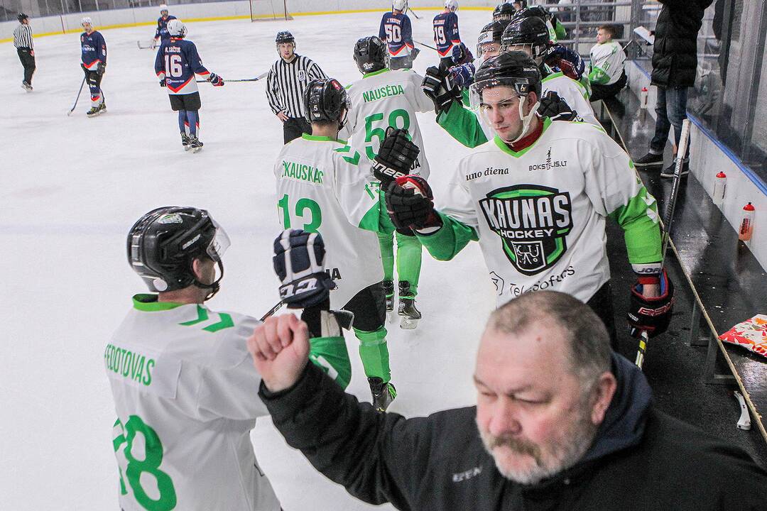 LLRČ: „Baltų ainiai-Klaipėda“ – „Kaunas Hockey“ 1:8