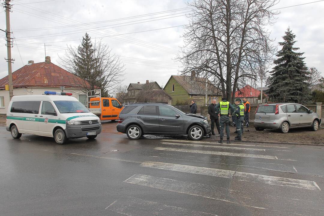 Avarija Vilijampolėje.