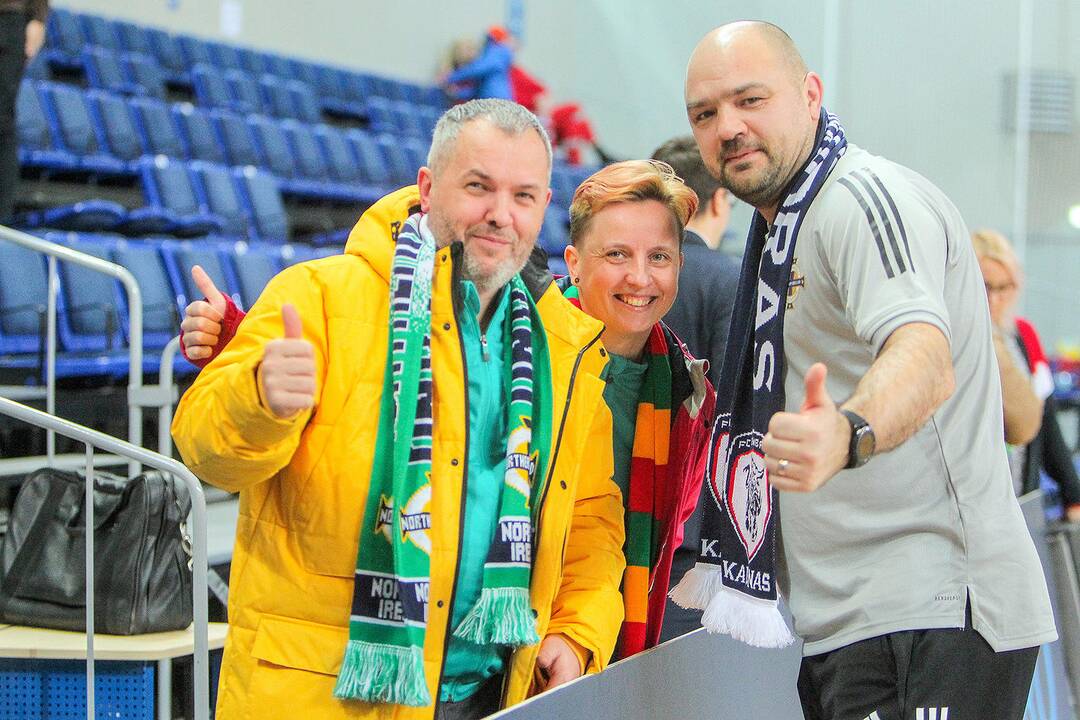 Futsalas: Lietuva – Šiaurės Airija 5:1