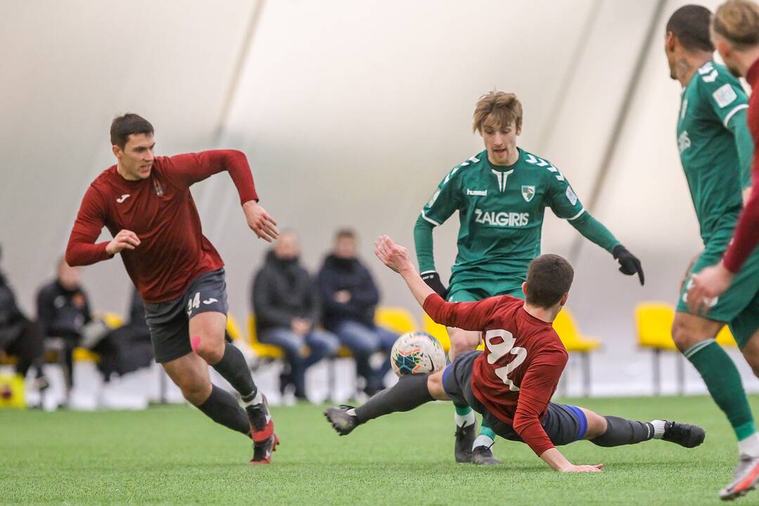 Futbolo kontrolinės: „K. Žalgiris“ – „Džiugas“ 0:0