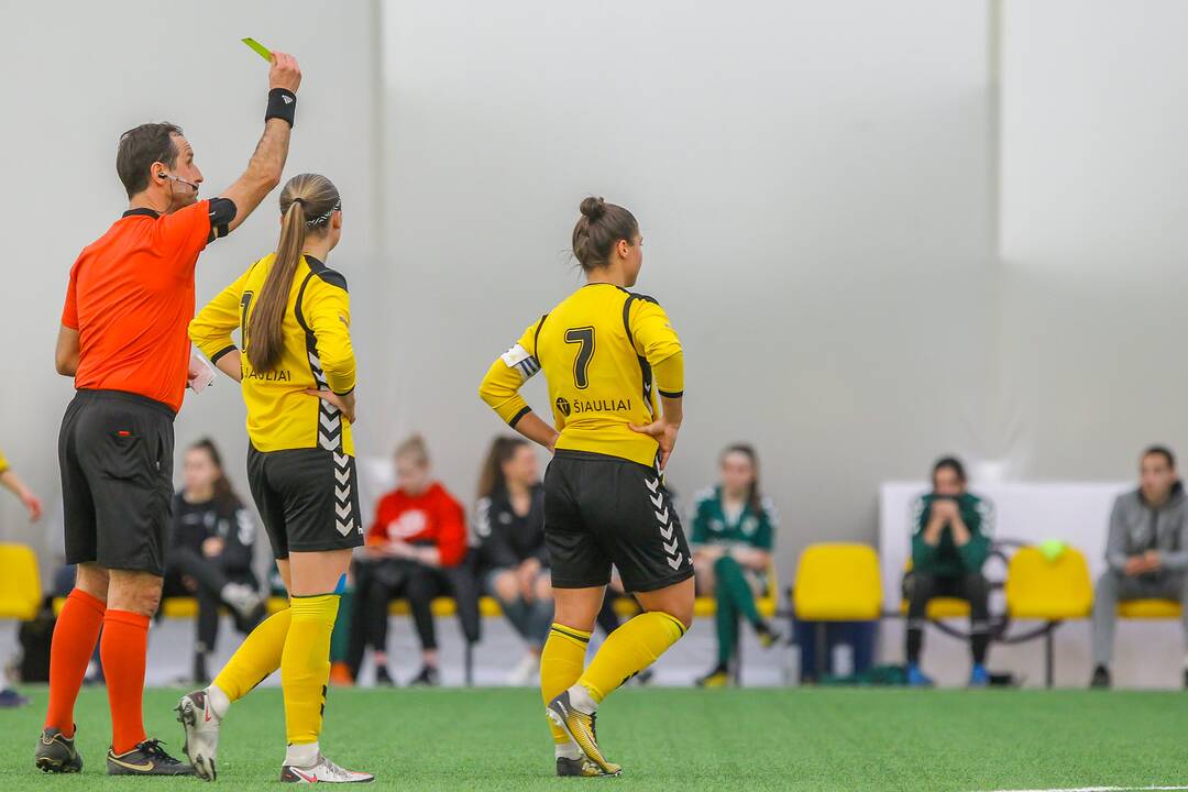 Moterų A lyga: „Kauno Žalgiris“ – „Gintra“ 0:2