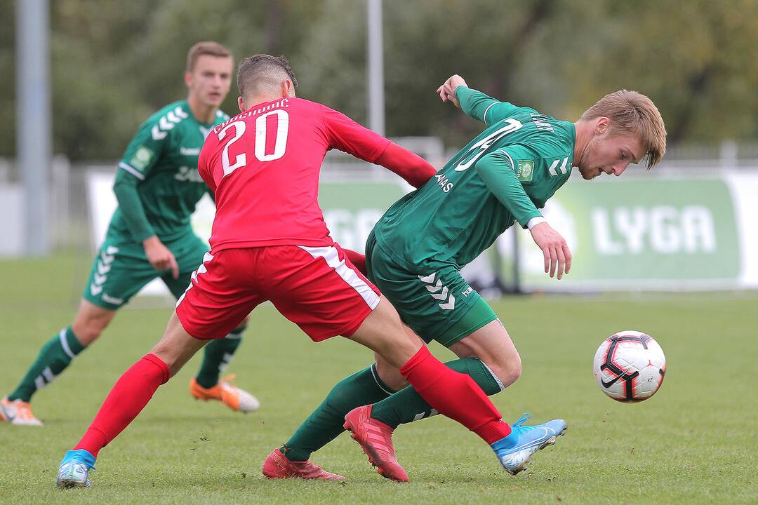 A lyga: „Kauno Žalgiris“ – „Sūduva“ 0:2