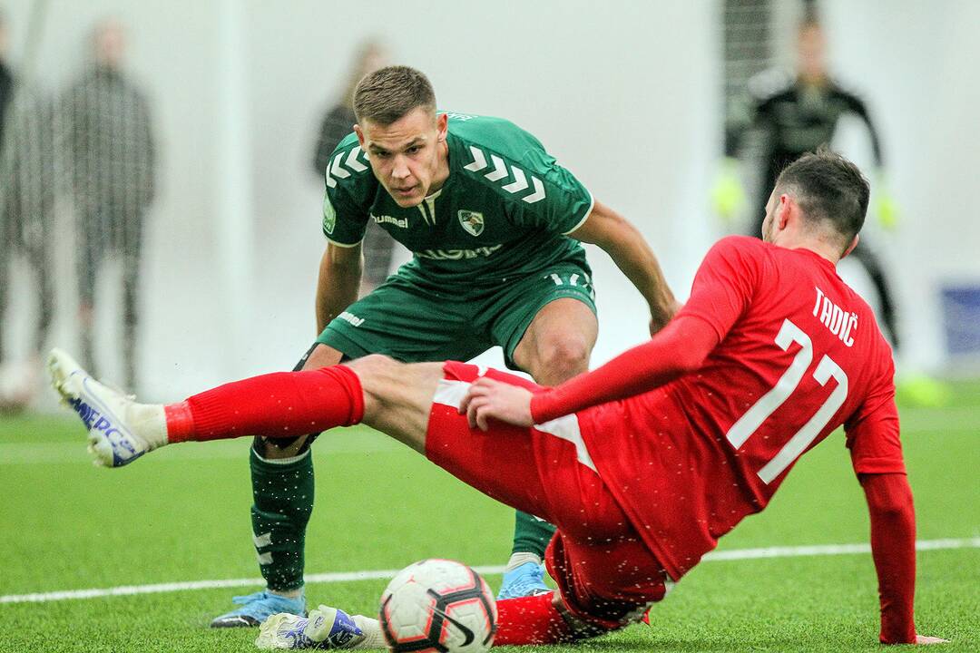 Futbolo kontrolinės: „K. Žalgiris“ – „Sūduva“ 0:0