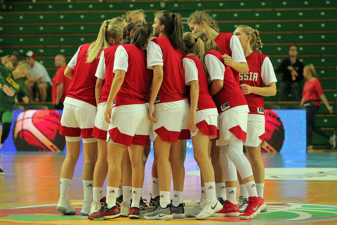 Lietuva – Rusija 49:66. Merginų U16 EČ