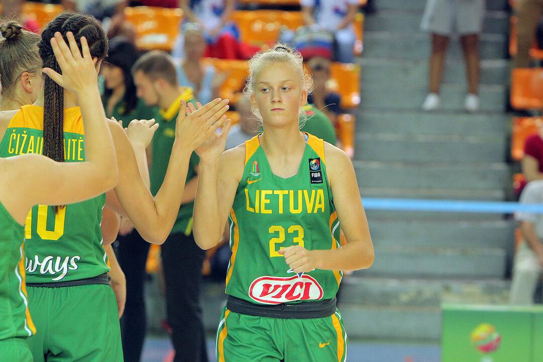 Lietuva – Rusija 49:66. Merginų U16 EČ