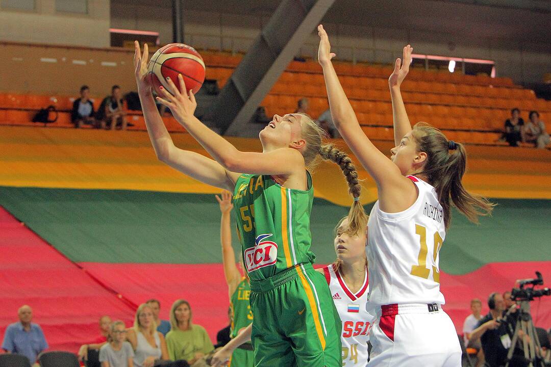 Lietuva – Rusija 49:66. Merginų U16 EČ