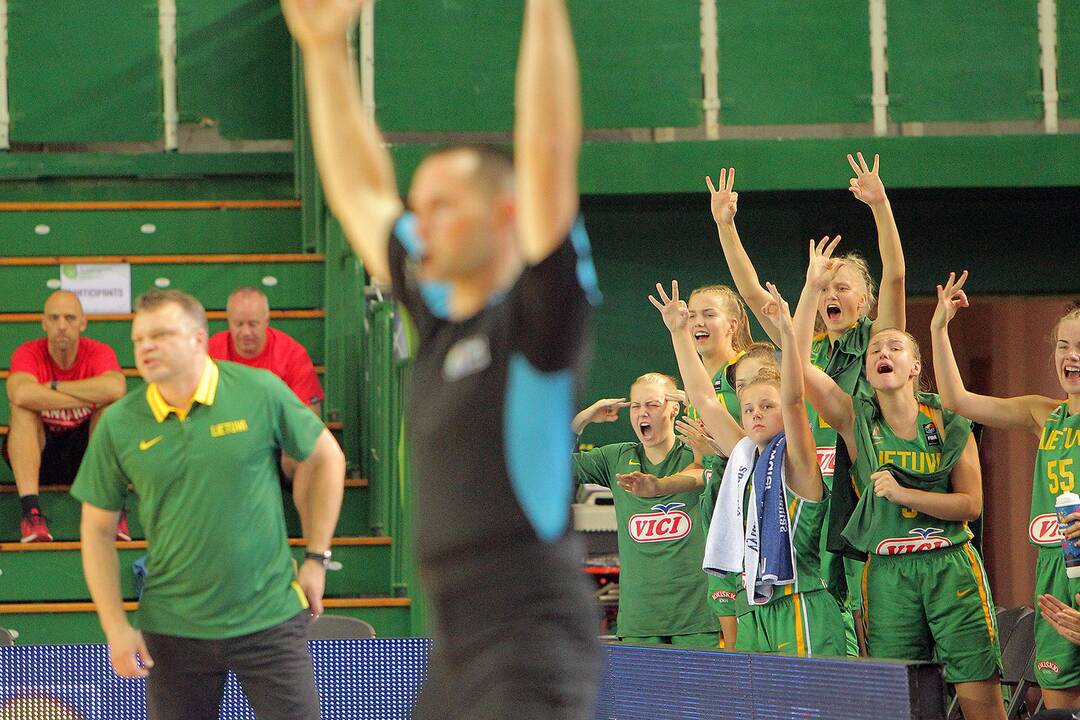 Lietuva – Rusija 49:66. Merginų U16 EČ