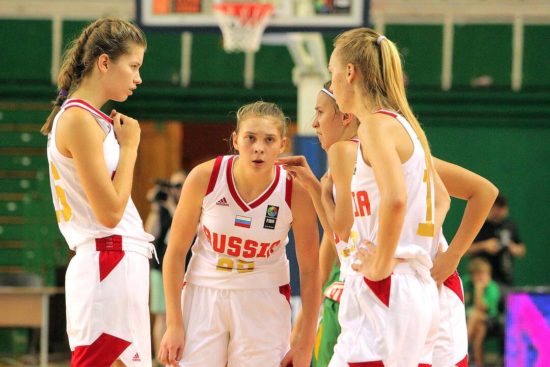 Lietuva – Rusija 49:66. Merginų U16 EČ