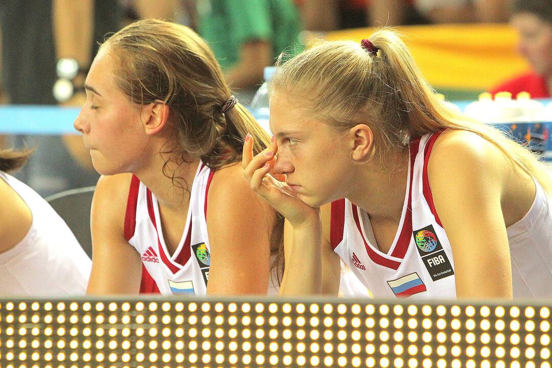 Lietuva – Rusija 49:66. Merginų U16 EČ