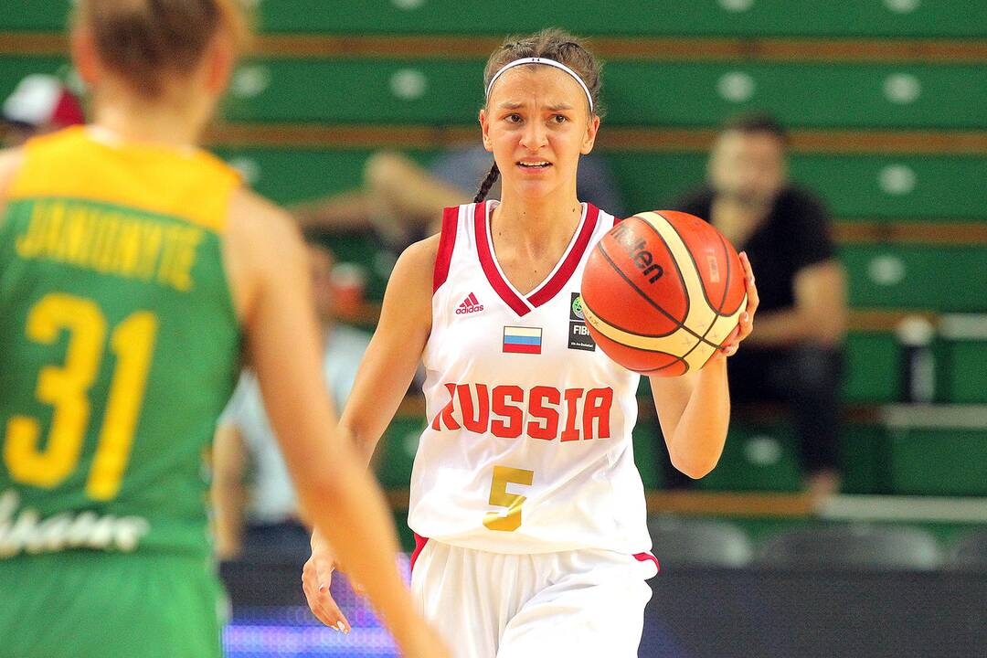 Lietuva – Rusija 49:66. Merginų U16 EČ