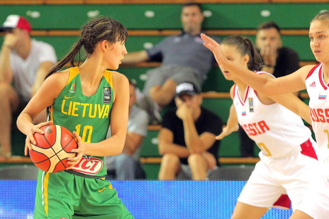 Lietuva – Rusija 49:66. Merginų U16 EČ