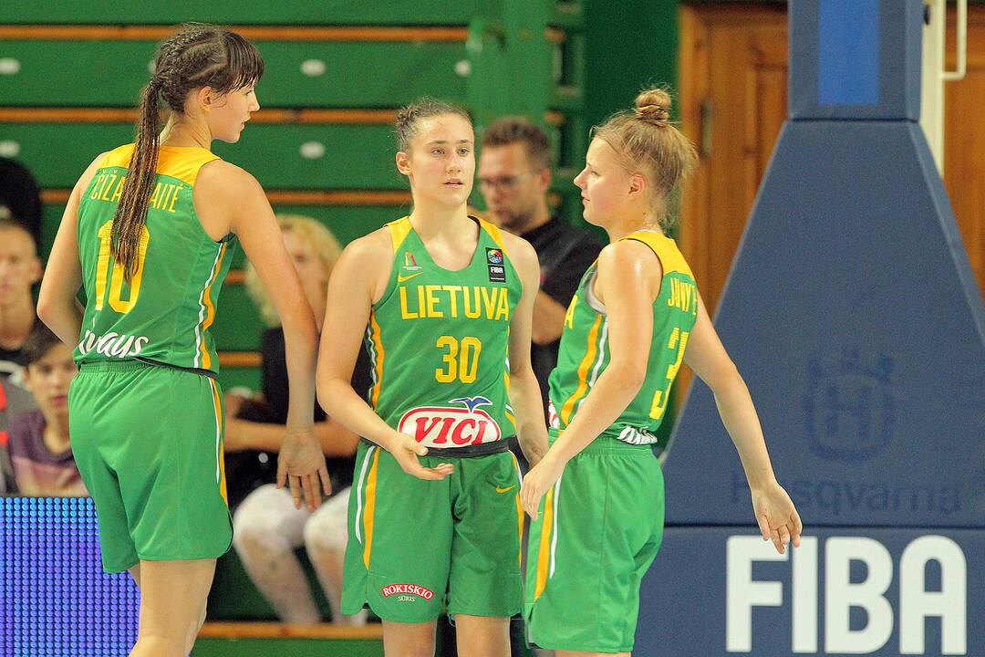 Lietuva – Rusija 49:66. Merginų U16 EČ
