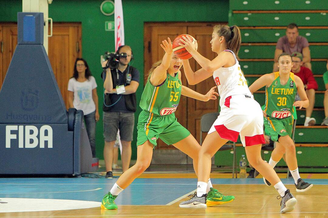 Lietuva – Rusija 49:66. Merginų U16 EČ