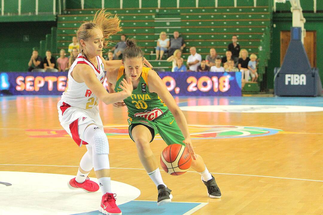Lietuva – Rusija 49:66. Merginų U16 EČ