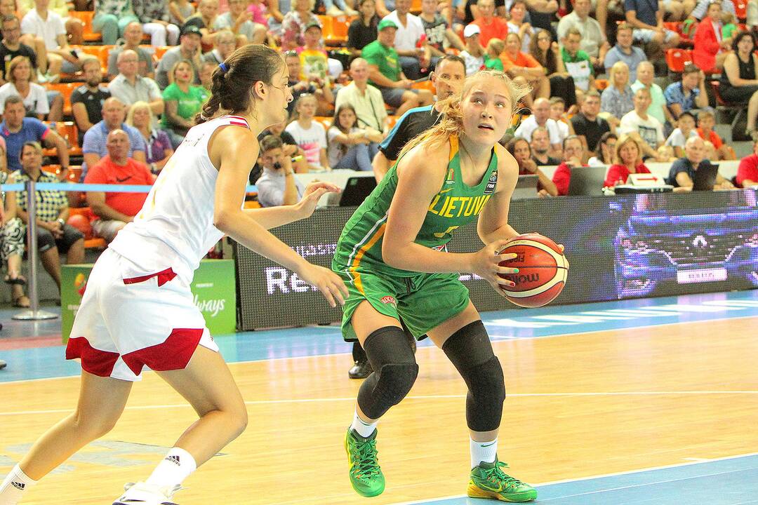 Lietuva – Rusija 49:66. Merginų U16 EČ
