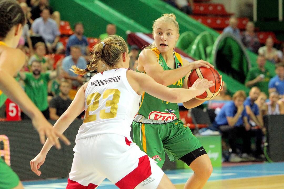 Lietuva – Rusija 49:66. Merginų U16 EČ