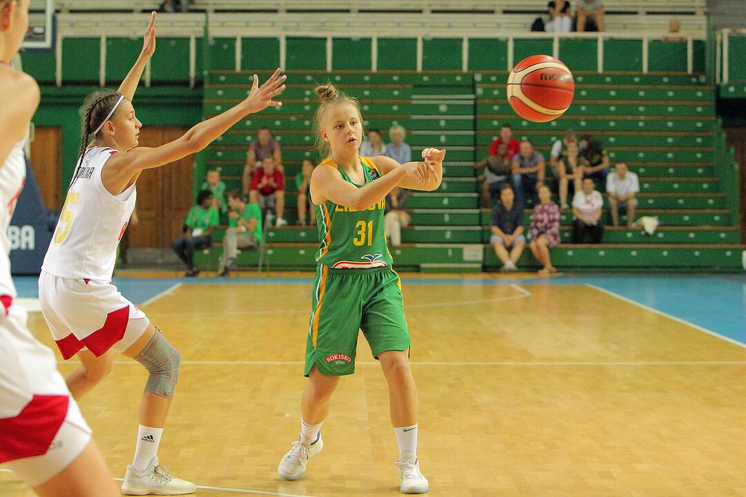 Lietuva – Rusija 49:66. Merginų U16 EČ