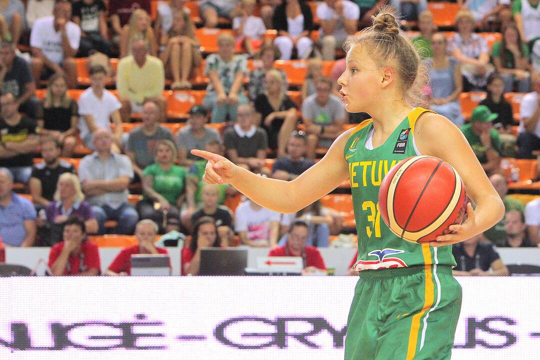 Lietuva – Rusija 49:66. Merginų U16 EČ